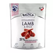 BALTICA Nutraceutic Hypoalerginis ėriena su ryžiais - sausas šunų maistas - 1kg