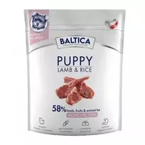 Sausas šunų ėdalas BALTICA Hypoallergenic Puppy Lamb & Rice 1 kg