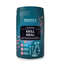 Maisto papildas HOLISTA Krill Meal Kryl 100 g – krilio milteliai omega-3 ir baltymams