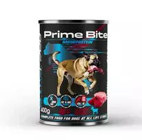 PRIME BITE Monoprotein Ožka su burokėliais – šlapia šunų dieta – 400g