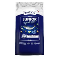 Baltica Excellent Junior Salmon Hip alerginis sausas šunų ėdalas didelėms veislėms L/XL 12 kg