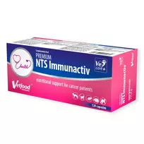 Vetfood Premium NTS Immunactiv 120 kapsulių — maisto papildas šunims ir katėms imunitetui stiprinti