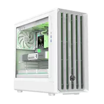 Gamemax CLAW 460 WH | Baltas vidutinis bokštas | Korpusas