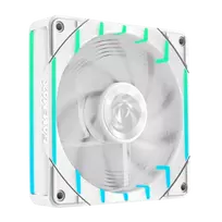 GAMEMAX TORNADO T12 ARGB-RW 120mm baltas atvirkštinės mentės korpuso ventiliatorius