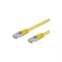 Wentronic Goobay CAT 5e Patch laidas, F/UTP, geltonas, 20 m - CCA vario mišinys (50867)