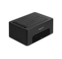 Išorinis HDD/SSD korpusas DeLOCK 64187 Juodas 2.5/3.5 colio 5Gbit/s