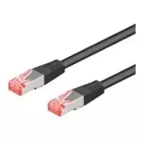 Intellinet 731812 tinklo kabelis 10 m Cat6a S/FTP (S-STP) juodas