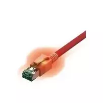 EasyLan DualBoot LED pataisos laidas RJ45 S/FTP Cat.6A (Class EA) - su saCon kištuku - LSOH - raudonas - 10 m