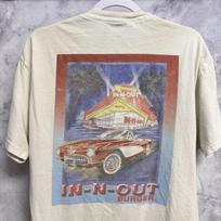 Vintage In-n-Out Burger Graphic T Shirt Mens Large Y2K 2001 L gray