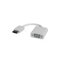 DisplayPort-VGA adapteris, DP kištukas - VGA lizdas, baltas