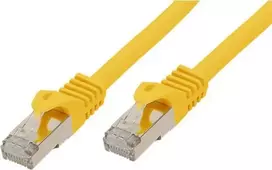 Tinklo kabelis ShiverPeaks S/CONN Cat. 7 S/FTP 30 m geltonas