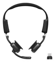SHOKZ OpenMeet UC belaidės kaulinio laidumo ausinės su USB-C adapteriu vaizdo konferencijoms