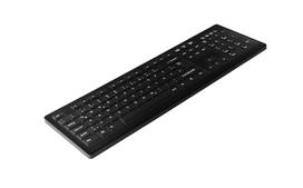 Active Key AK-C8100 klaviatūra medicininė USB QWERTZ vokiška juoda pilno dydžio 105 klavišai