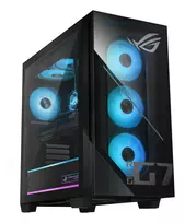 ASUS ROG G700 GM700TZ-R8700F092W AMD Ryzen™ 7 8700F 32GB DDR5-SDRAM 2 TB SSD NVIDIA GeForce RTX 5070 Ti Windows 11 Home bokštinis kompiuteris juodas