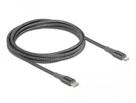 Duomenų ir įkrovimo laidas DeLOCK USB Type-C į Lightning 86632