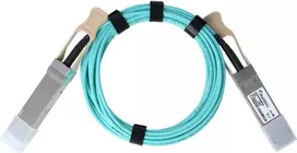 BlueOptics R5Z81-63001-BO QSFP56 aktyvus optinis kabelis 10 m, turkio spalvos