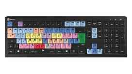 Logickeyboard Avid Media Composer ASTRA 2 apšviesta klaviatūra PC vokiška (LKB-MCOM4-A2PC-DE)