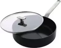 Keptuvė GreenPan CC007086-001 – universali apvali keptuvė, 26 cm, juoda