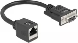 DeLOCK Serial Adapter DB9 Moteriška į RJ45 Lizdą 64122