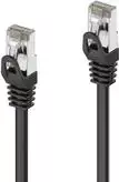 PureLink IQ-PC1000-015 - 1,5 m - Cat6a - S/FTP (S-STP) - RJ-45 - RJ-45 - Juoda (IQ-PC1000-015)