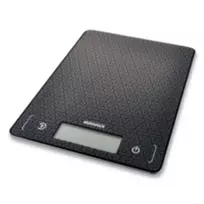 HERDEGEN Soehnle Page Comfort Mosaic Black virtuvinės svarstyklės – 10 kg, 1 g tikslumas, LCD ekranas