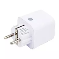 Shelly Plug PM Gen3 Matter 13A išmanusis kištukas, baltas