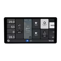 Shelly Wall Display X2i valdymo skydelis su 6.95 inch ekranu (sidabrinis)