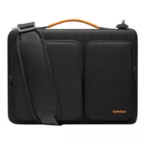 Tomtoc Defender-A42 nešiojamojo kompiuterio dėklas (juodas)
