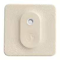 Zigbee temperatūros ir drėgmės jutiklis Shelly H&T ZB (smėlio spalvos)