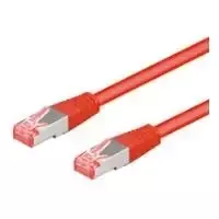Wentronic 93663 Ethernet Patch Cable raudonas