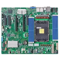 Super Micro SUPERMICRO X13SEI-TF - Pagrindinė plokštė - ATX - LGA4677 Socket-E - Intel C741 mikroschemų rinkinys - USB 3.2 Gen 1 - 2 x 10 Gigabit LAN - Integruota grafika (MBD-X13SEI-TF-B)