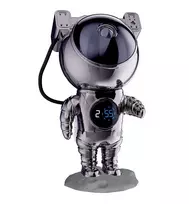 Projektorius žvaigždėto dangaus astronautas Hawk HW-STAR02 su laikrodžiu Ghrome Edition