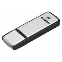 Hama Fancy USB atmintinė 64GB USB Type-A 2.0 Juoda, Sidabrinė