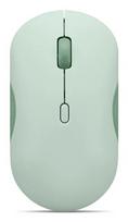 Lenovo 350 ambidextrinė Bluetooth optinė pelė, 2400 DPI, 6 mygtukai, žalia