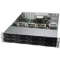 2U Supermicro korpusas SuperChassis 2U CSE-826BAC12-R802LPB