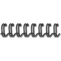 Fellowes rišimo viela 14 mm – 297 mm – 34 žiedai – A4 – 130 lapų – juoda – 100 vnt. (53277)