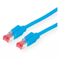 KERPEN Patch Cable Cat.6 (Class E) S/F, MegaLine F6-90, HiRose TM21, LSOH, Mėlyna, 3 m