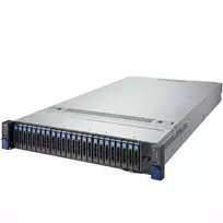 MITAC B8261T85E24HR-2T - Serveris - Montuojamas į stovą - 2U - dviejų procesorių - be CPU - NVMe - Karštai keičiami 6,4 cm (2,5 colio) lizdai - SSD - AST2600 - 1GbE, 10GbE - be operacinės sistemos - Monitorius