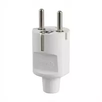 ABL 100000046 Kištukas Compact Plug. SCHUKO & fr-be. TPE. Pilka. IP20. Tipas 1505