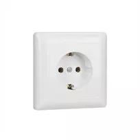 Kištukinis lizdas Schuko Gira 444003 Standard 55 R — pilna apsauginė plokštelė
