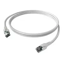 Easylan CP1KWBWBW0050 RJ45 tinklo kabelis, jungiamasis kabelis CAT 6a S/FTP 5 m baltas 1 vnt.