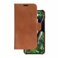 Folio dėklas dbramante1928 Lynge Samsung Galaxy S23, oda, ruda, 6,1 colio ekranui, 3 kortelių kišenės