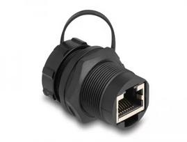 DeLOCK RJ45 Cat.6A jungtis su sandarinimo dangteliu IP67 dulkėms ir vandeniui