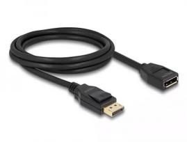 DeLOCK DisplayPort 1.2 ilginimo laidas 4K 60 Hz 2 m