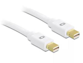 Kabelis mini DisplayPort – mini DisplayPort DeLOCK 83471 0,5 m Baltas