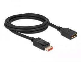 DisplayPort ilginimo kabelis DeLOCK 8K 60 Hz 2 m