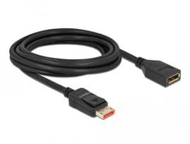 DisplayPort ilginimo laidas DeLOCK 87072 3m 8K 60Hz