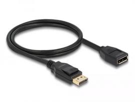 DeLOCK DisplayPort 1.2 prailginimo kabelis 4K 60 Hz 1 m