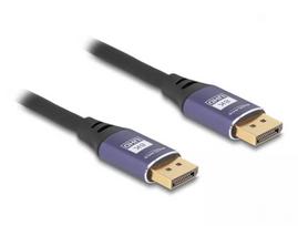 DeLOCK DisplayPort kabelis 8K 60 Hz 2 m alyvinis metalinis