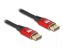 DeLOCK DisplayPort kabelis 8K 60 Hz 5 m raudonas metalinis